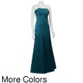 BCBGeneration Women's Wrapped Bodice Gown