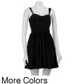 BCBGeneration Women's Pleated Bust Dress