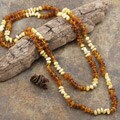 Honey/ Milky Baltic Amber Necklace (Poland)