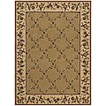 Arcadia Petit Point Yarn Rug (3'6 x 5'6)