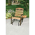 Woodlawn Bronze Glider Chair with Tray