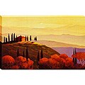 Max Hayslette 'Tuscan Sunrise' Canvas Art