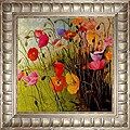 Shirley Novak 'Meadow Dance' Framed Canvas Art