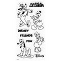 Disney Mickey and Friends Clear Stamps (4 in. x 7 in.)