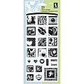 Inkadinkado 'One Plus One' Clear Stamps