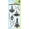 Inkadinkado 'Chandeliers' Clear Stamps