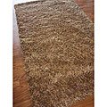 Hand-woven Shag Acrylic Rug (8' x 10')