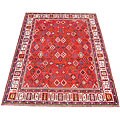 Persian Joshagan Red/ Ivory Rug (8' x 11'6)