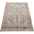 Persian Kashan Light Green/ Light Brown Rug (8' x 11' 2)