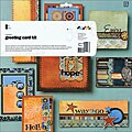 Basic Grey 'Marrakech' Greeting Card Kit