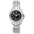 Swiss Army Women's Officer's Black Dial Watch