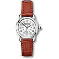 Swiss Army Women's Silver Dial/ Brown Leather Strap Vivante Watch