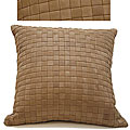 Rattan Weave Beige Pillow Cover