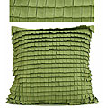 Ruffled Avocado Pillow Covers (Set of 2)