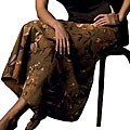 Austin Reed Women's Cotton/ Linen Long Skirt