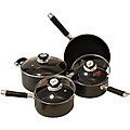 Nonstick 7-piece Cookware Set with Glass Lids
