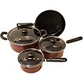 Nonstick 7-piece Cookware Set with Glass Lids