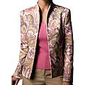 Austin Reed Women's Cotton Paisley Print Jacket