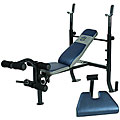 Marcy Deluxe Barbell Bench With Preacher