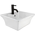 Fontaine Riviera Chrome Faucet and Vessel Sink Combo