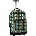 J World Black Rolling Backpack with Laptop Sleeve