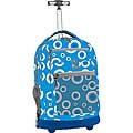 J World Blue Target Rolling Backpack with Laptop Sleeve