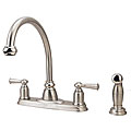 Moen Banbury Collection 2-handle Kitchen Faucet with Side Spray