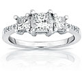 14k Gold 1ct TDW Princess Diamond Engagement Ring (H-I, I1-I2)
