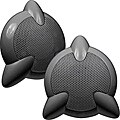 Fashionation Universal Silver iPod Speakers