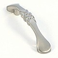 Satin Nickel Weave Cabinet Hardware Pulls (Pack of 10)