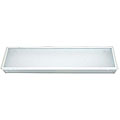 Fluorescent White 2-light Trouffer Ceiling Light