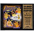2009 Lakers Finals 12x15 Stat Plaque
