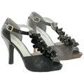 Madden Girl by Steve Madden Women's 'Pettra' Ruffled Peep Toe Pumps