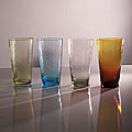 Roma Rocks Glass Tumblers (Set of 4 )