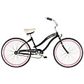 Women's Rover 24-inch Black Beach Cruiser