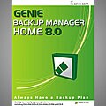 Genie Backup Manager Home v8.0 Software
