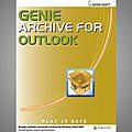 Genie Archive for Outlook v2.5 Software