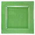 Turgla Glass Stripe Green Plate