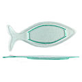 Turgla Clear Glass Fish Plate