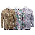 Tailor Vintage Men's Long-sleeve Flannel Shirt
