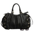 Hype 'Janice' Leather Crossbody Tote Bag