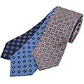 Brioni Men's Square Design Silk Tie