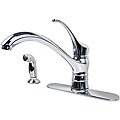 Moen Lexie Collection Chrome 1-handle Kitchen Faucet with Spray 