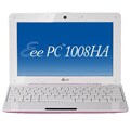 Asus Eee PC 1008HA-PU1X-PI Seashell Pink Netbook w/$50.00 Mail-In Rebate