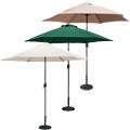 Bronze Aluminum 9-foot Market Umbrella w/Tilt