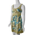 Cute Options Junior's Swirl Print Sleeveless Dress