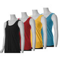 Adi Designs S Max Women's Pleated Front Sleeveless Top
