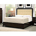 Manhattan Queen-size Platform-style Bed & Upholstered Headboard