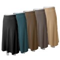 Adi Designs Women's Flowing A-line Skirt