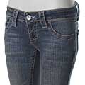 Paris Blues Junior's Low-rise Bootcut Crosshatch Jeans